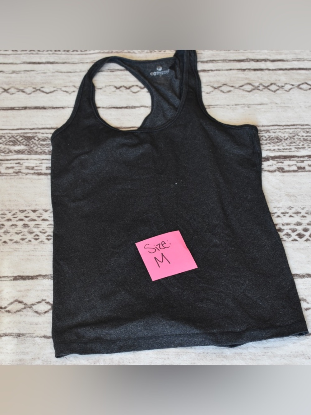 90 Degree By Reflex Black Racerback Performance Tank